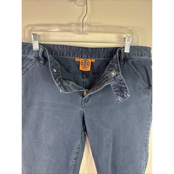 Tory Burch Women's 32 Super Skinny Jeans Low Rise Indigo Inseam 28.25" EUC Y2K - Picture 7 of 16